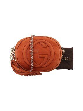 Gucci Soho Orange Bag Straps